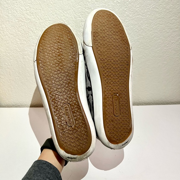 COACH Barrett Monogram Canvas Sneakers